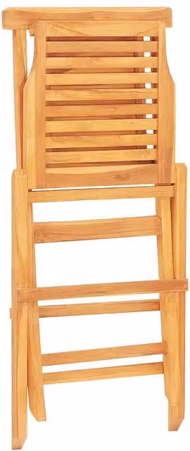 Sedie da Giardino Pieghevoli 4 pz | Sedie da Esterno 47x63x90cm Legno Massello Teak