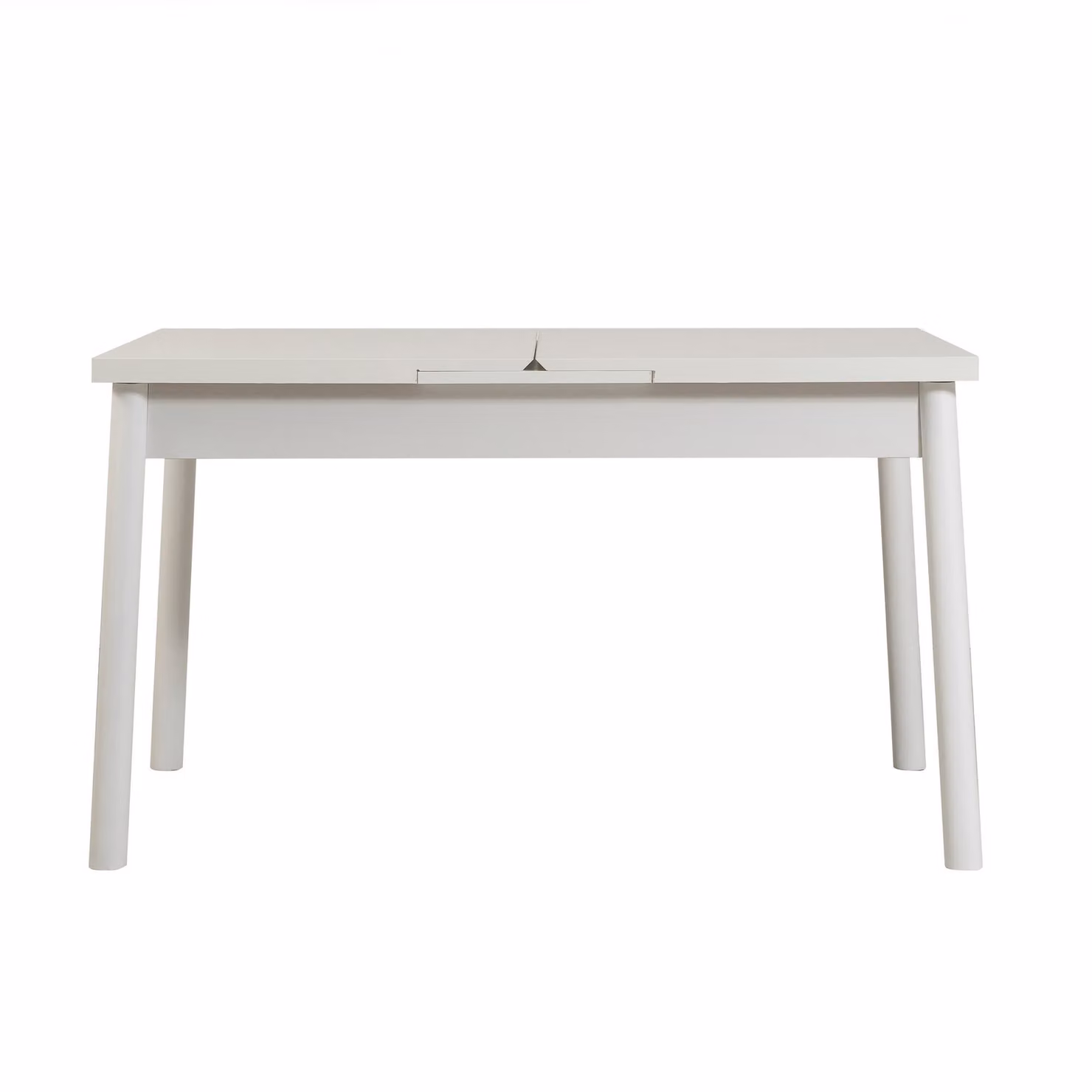 Skye Decor, Santiago Masa White, tavolo da pranzo allungabile, bianco, 100% pannelli di particelle rivestiti in melamina, 120 x 75 x 77 cm