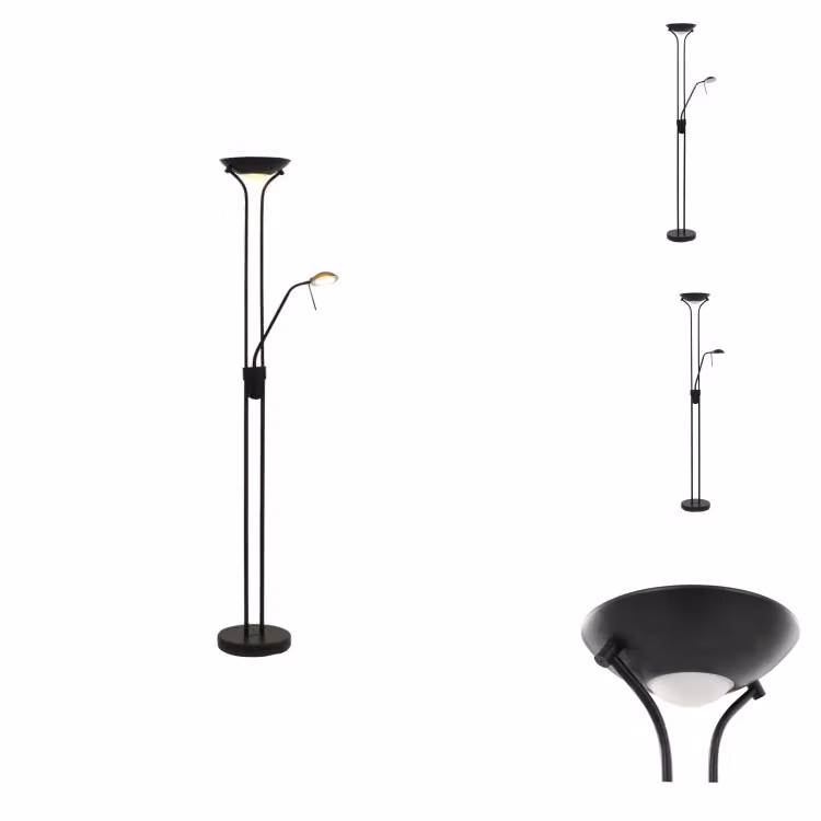 vidaXL Lampada da terra LED dimmerabile 23 W - Lampade