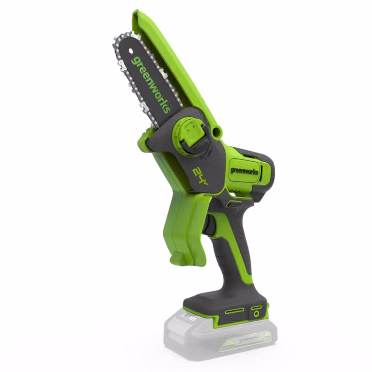 Greenworks POWERALL 24V Mini Motosega 10cm - Senza batteria