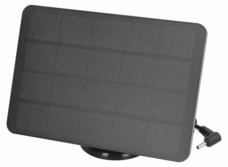 Pannello solare da 10W per la telecamera con faretti, grado di protezione IP65, cavo da 3 metri