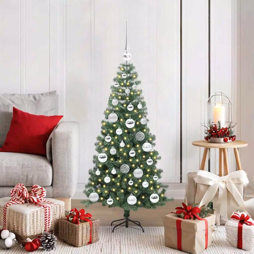 Maison Exclusive - Albero di Natale verde, 120 cm, in PVC