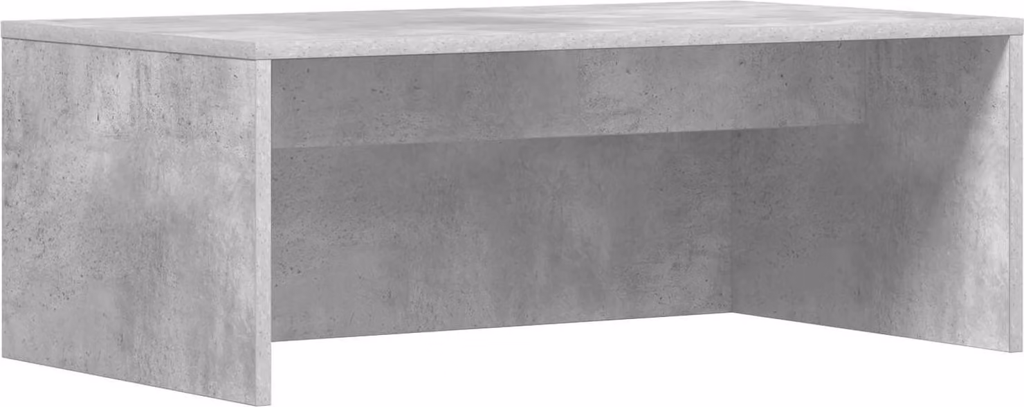 Scrivania a parete Grigio cemento 80 x 45 x 30 cm