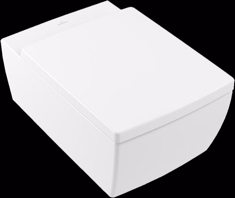 Villeroy & Boch Memento 2.0 WC suspendu à à fond creux, rectangulaire, suspendu, DirectFlush, sortie horizontale, 375x560x345mm, 4633R0R7, 4633R0R7