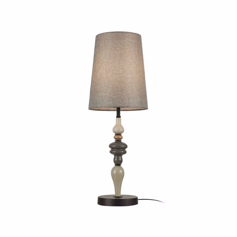 Lampada da comodino NEROM TB-22374A-BK Italux