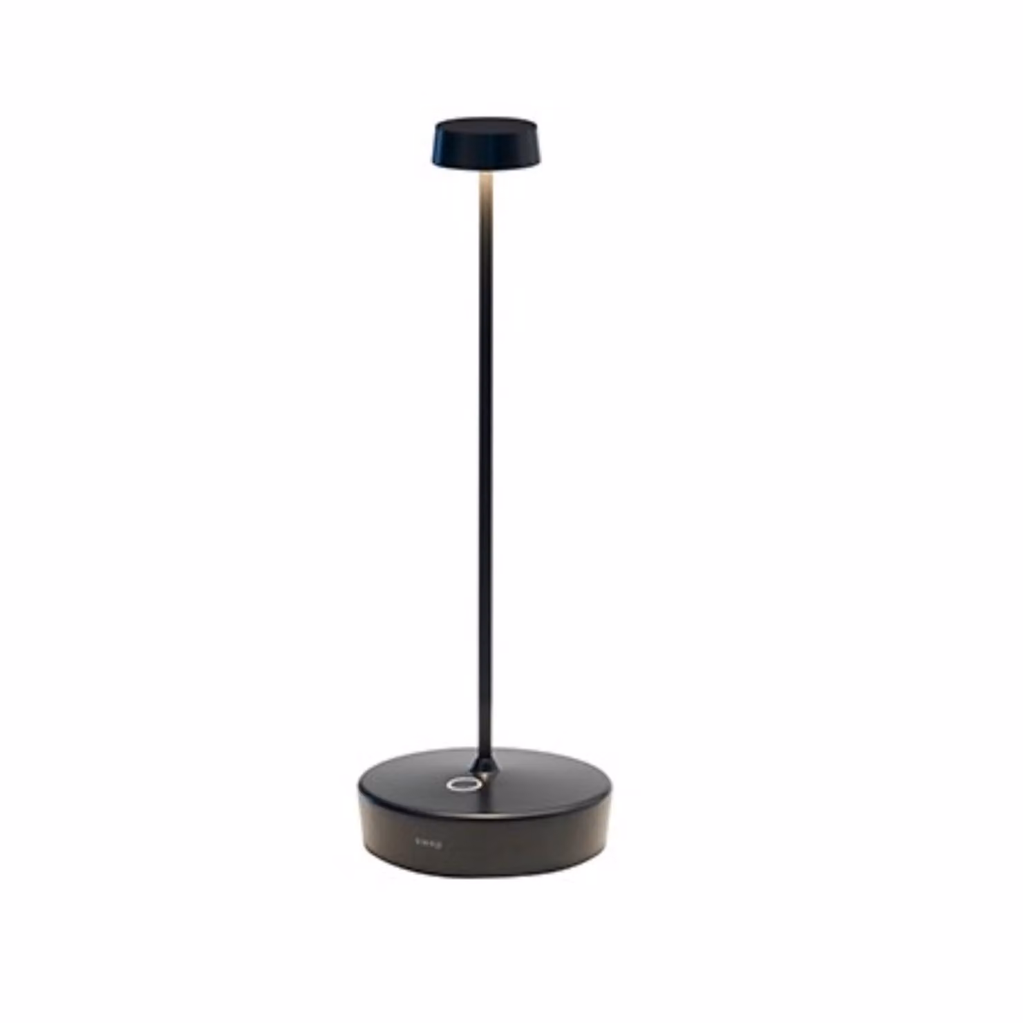 Lampada a led da tavolo Swap Pro ricaricabile e dimmerabile nera