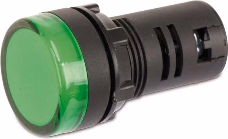 Lampada di segnalazione a LED DAYLITE LSL-29230G, 230 V, verde