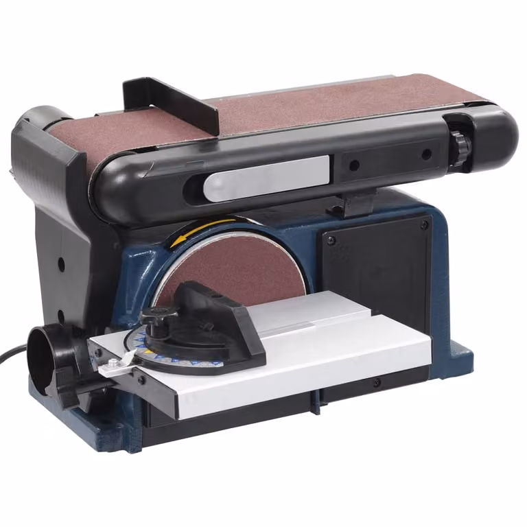 Levigatrice a Nastro e a Disco Elettrica 370 W 150 mm