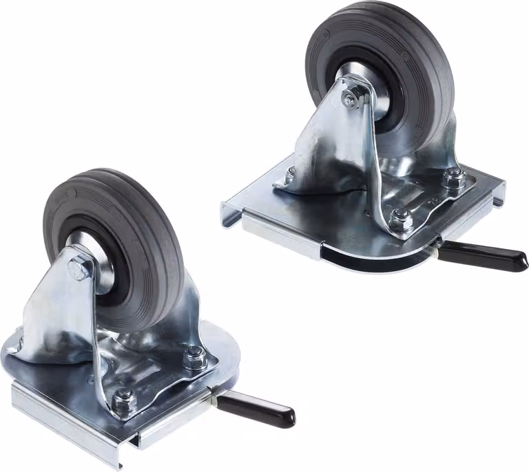 ZARGES Set di rotelle Clip-On Rotelle fisse 40741