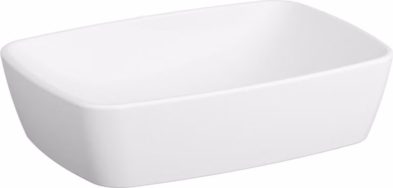 Lavabo da appoggio Vitra SHIFT 55 x 38 cm senza sfioratore, bianco