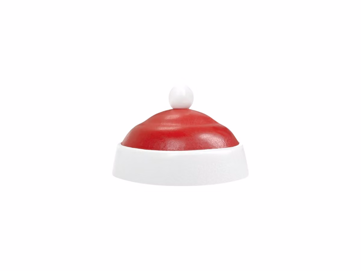 Santa's Cappello per Mamma Passero Oggetto Decorativo