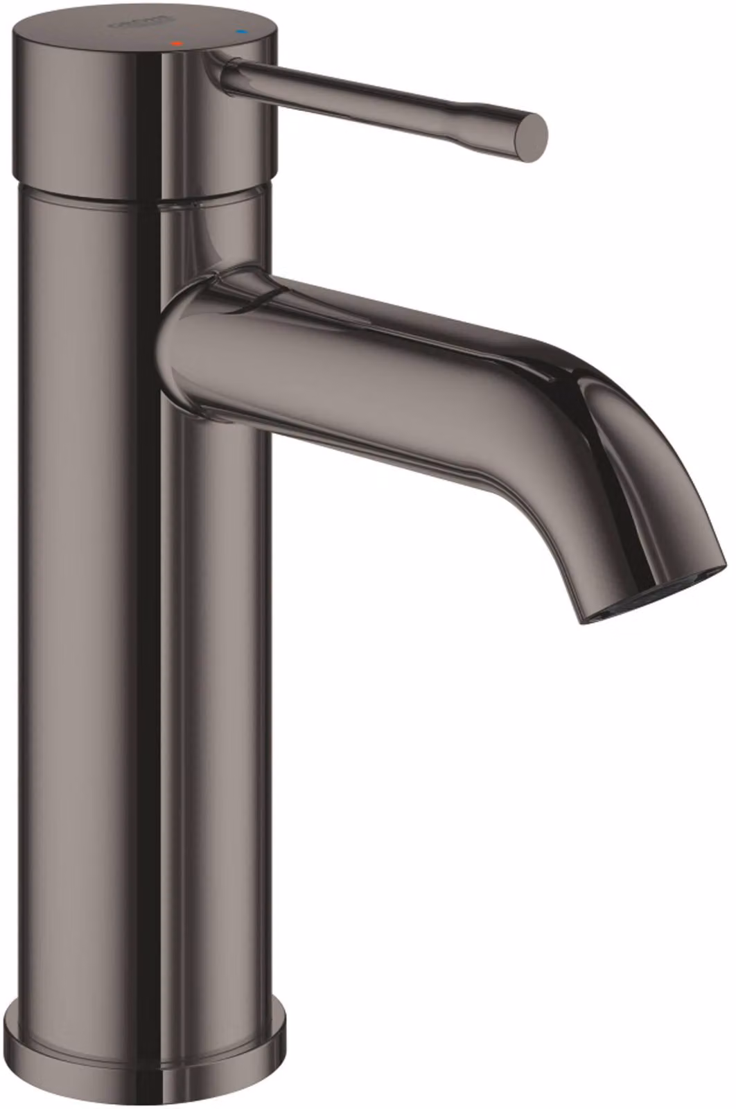 Miscelatore monocomando per lavabo ESSENCE da 1/2 pollice, grandezza S, grafite dura