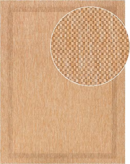 Tappeto per interni ed esterni Romana beige L: 150 cm, P: 80 cm