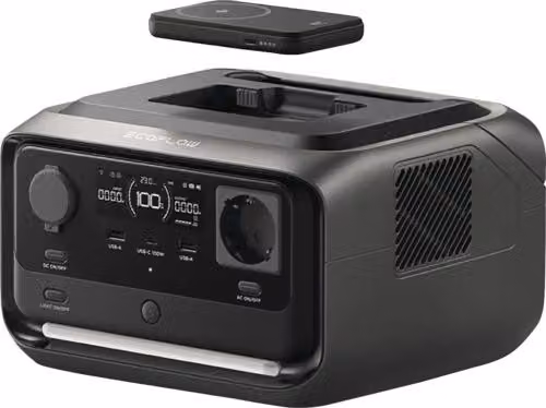 Tragbare EcoFlow River 3 Plus Stazione di alimentazione senza fili