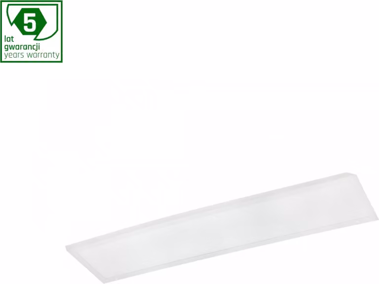 Pannello LED Spectrum con retroilluminazione Algine, 40W, forma rettangolare, dimensioni 30x120cm, UGR