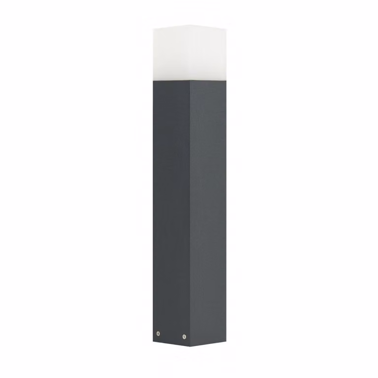 Palo luminoso 58 cm 1xE27 grigio scuro IP44 SU-MA Cube CB-580 DG