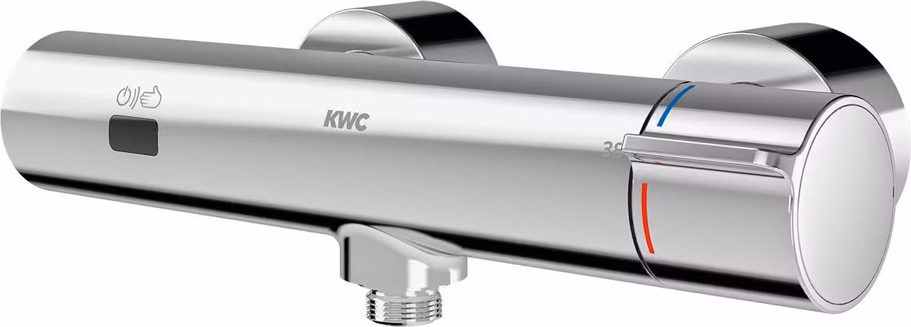 Miscelatore a parete KWC AR, F5, elettrico, termostatico, per doccetta, per modulo C, batteria