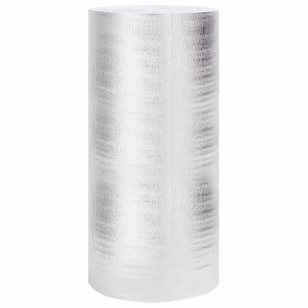 Riflettore di calore per termosifoni vidaXL Argento L: 10 m