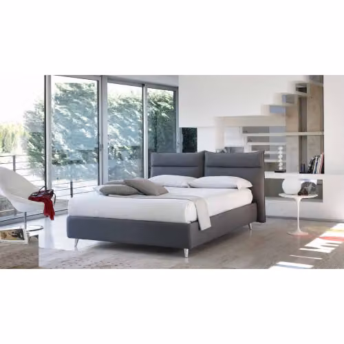 Letto matrimoniale imbottito Cefalù Noctis