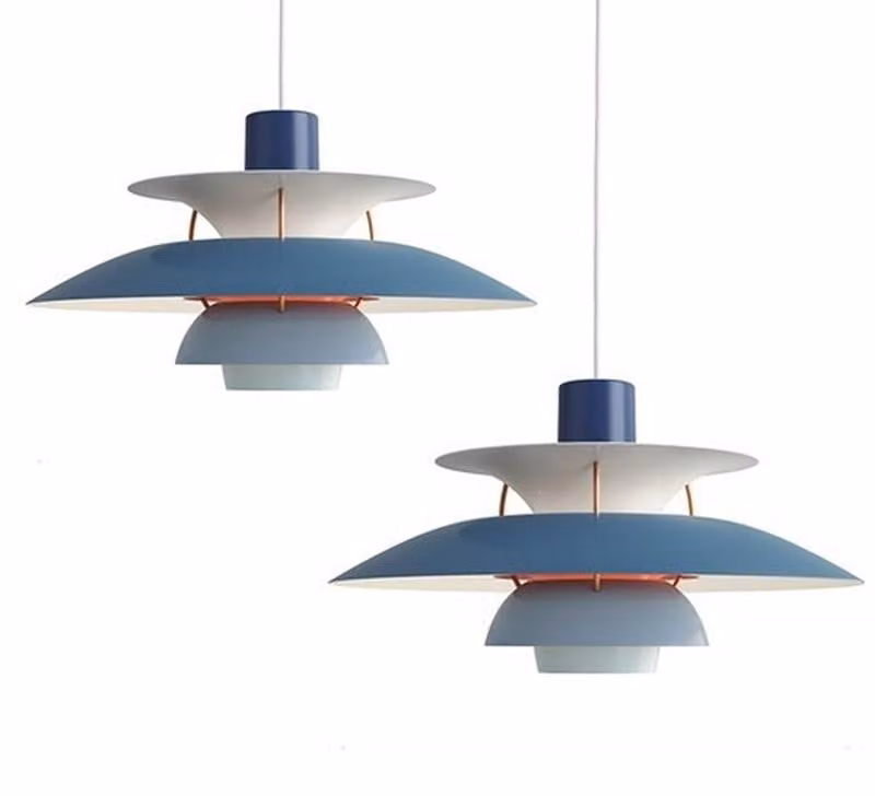 Set di 2 lampade a sospensione in stile nordico, design moderno a LED, lampada per sala da pranzo, realizzata in alluminio, con altezza regolabile, ideale anche per il soggiorno, diametro 30 cm