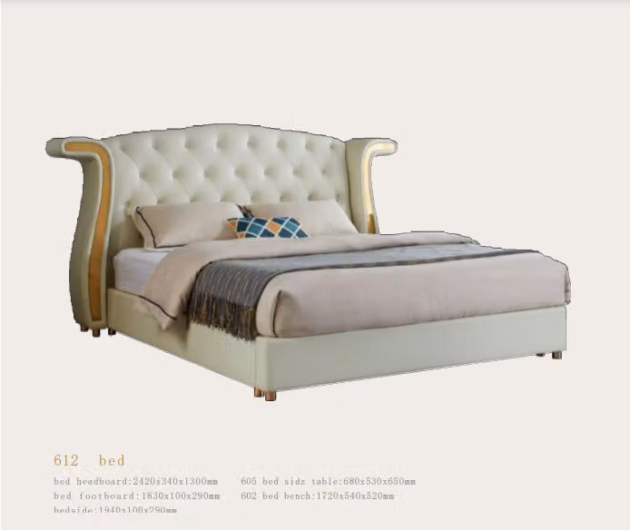 Polster Design Luxus Bett 180x200cm Betten Leder Moderne Schlafzimmer Möbel