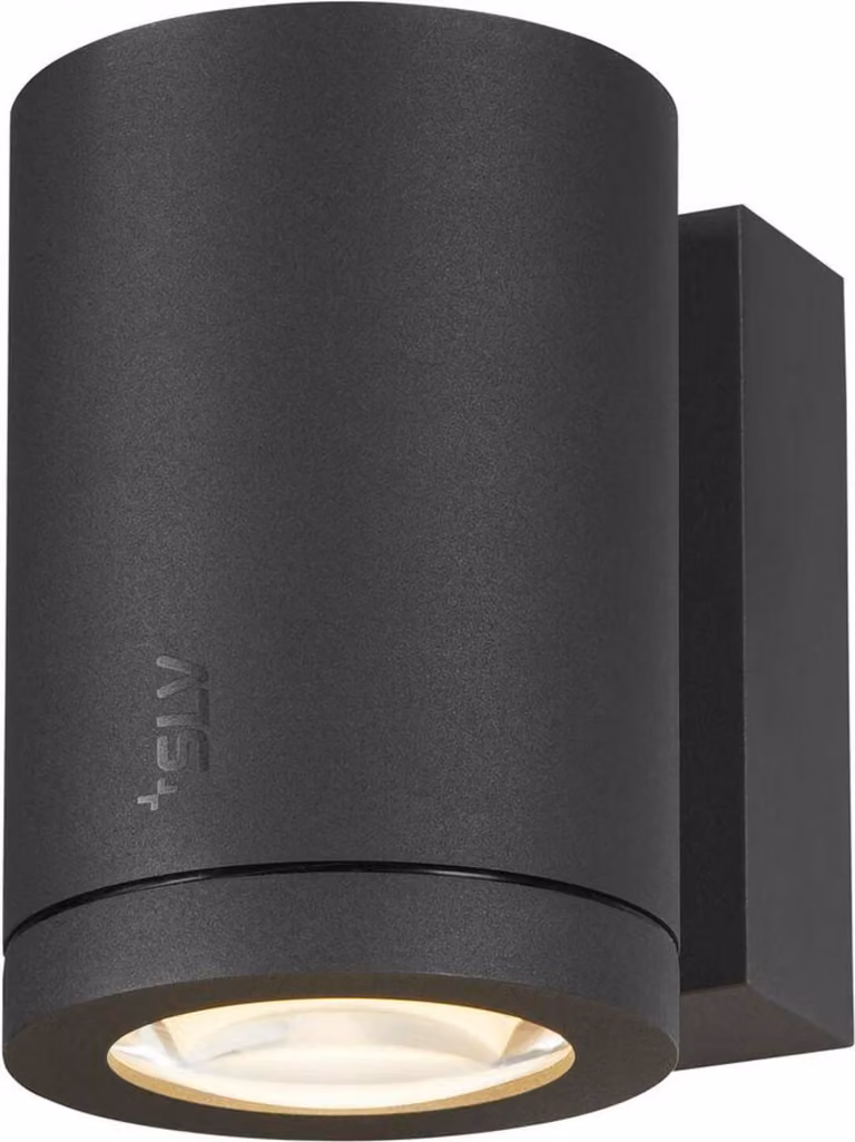 SLV 1006328 ENOLA OCULUS WL, singolo Applique da parete antracite 11W 1000/1100lm 3000/4000K CRI90 100° IP65
