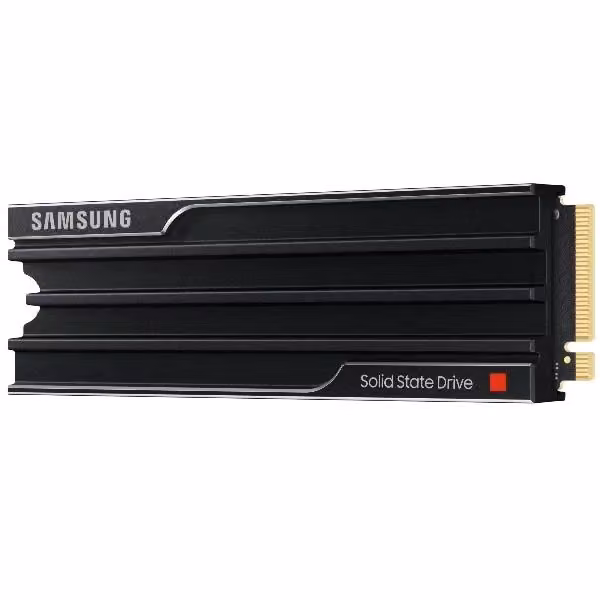 Samsung SSD Interno 9100 PRO con Dissipatore PCIe 5.0 NVMe M.2 da 1 TB Nero – 2