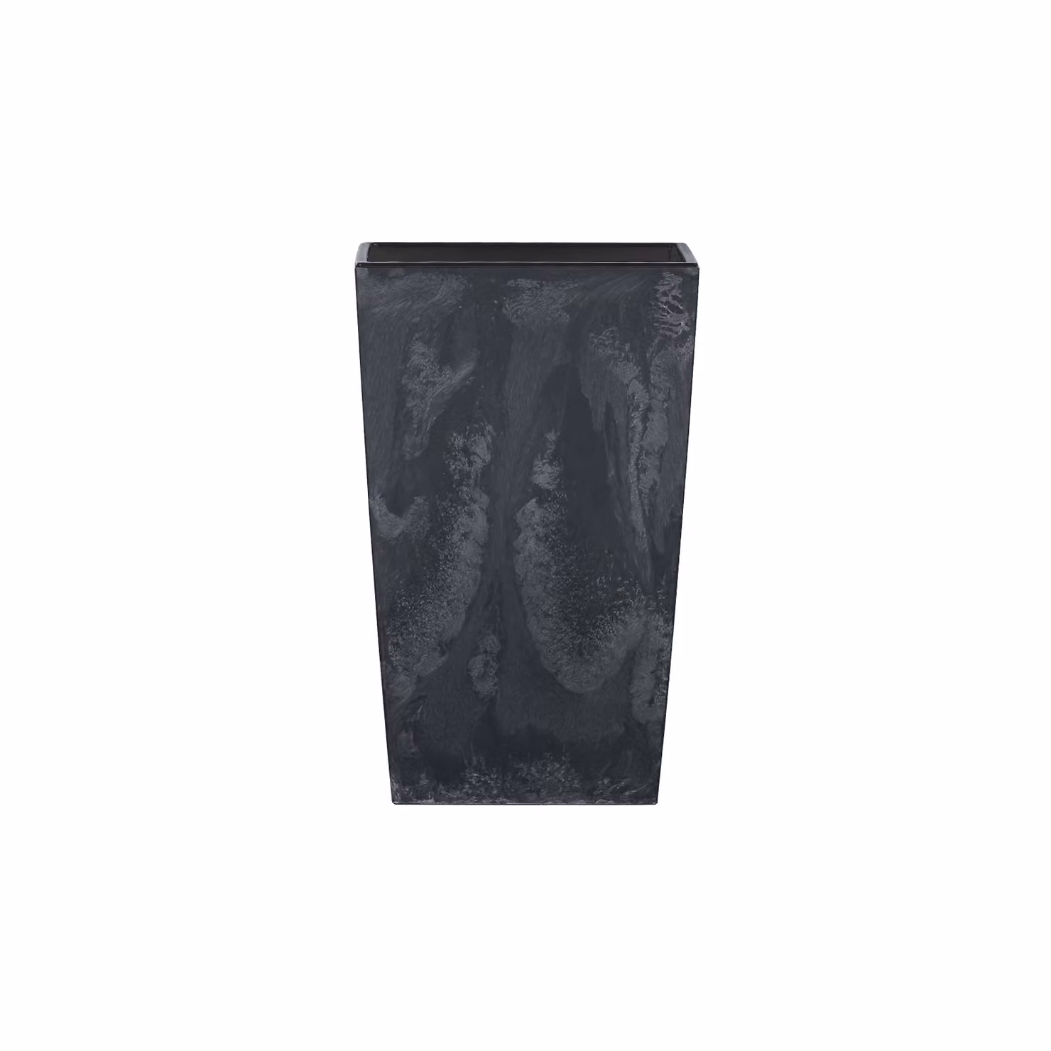 Vaso per fiori Deuba in plastica colore antracite 26,5 l – 2
