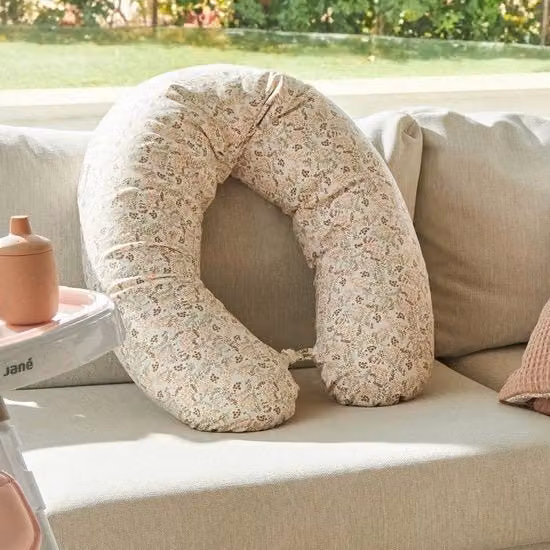 Cuscino da gravidanza ergonomico con protezione inclinazione - Copertura rimovibile XXL grigio