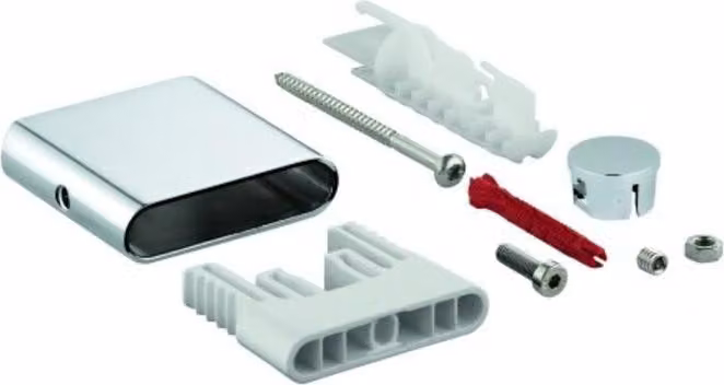 Supporto per asta doccia per Rainshower SmartActive cromo cromo