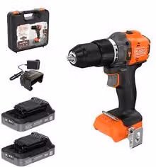Trapano percussione (18V; 2 batterie; 2,5Ah) Brushless POWERCONNECT BLD783E2K QW
