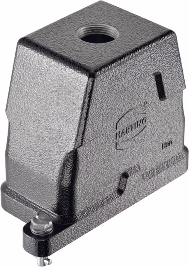 HARTING Han 10HPR Custodia a manicotto, 1xPG16 uscita cavo diritta, chiusura a baionetta - 1 pezzo
