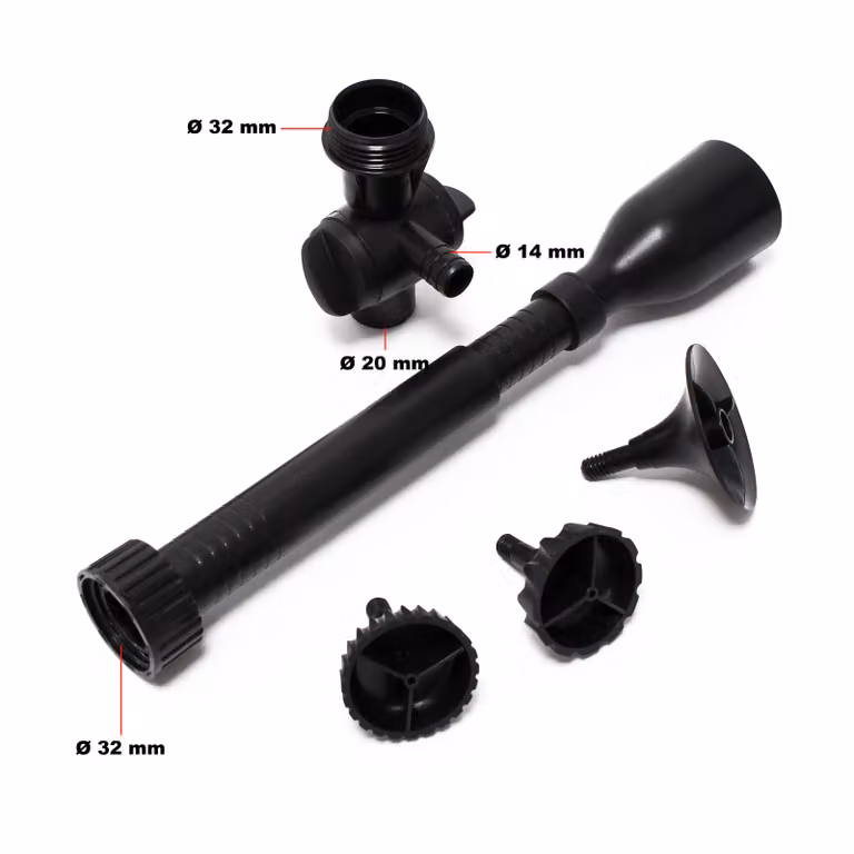 Ricambio SunSun per pompa per laghetto CUF-2500 5000 6000 - attacco per fontana - completo - per pompa per fontana, accessori per filtro per laghetto