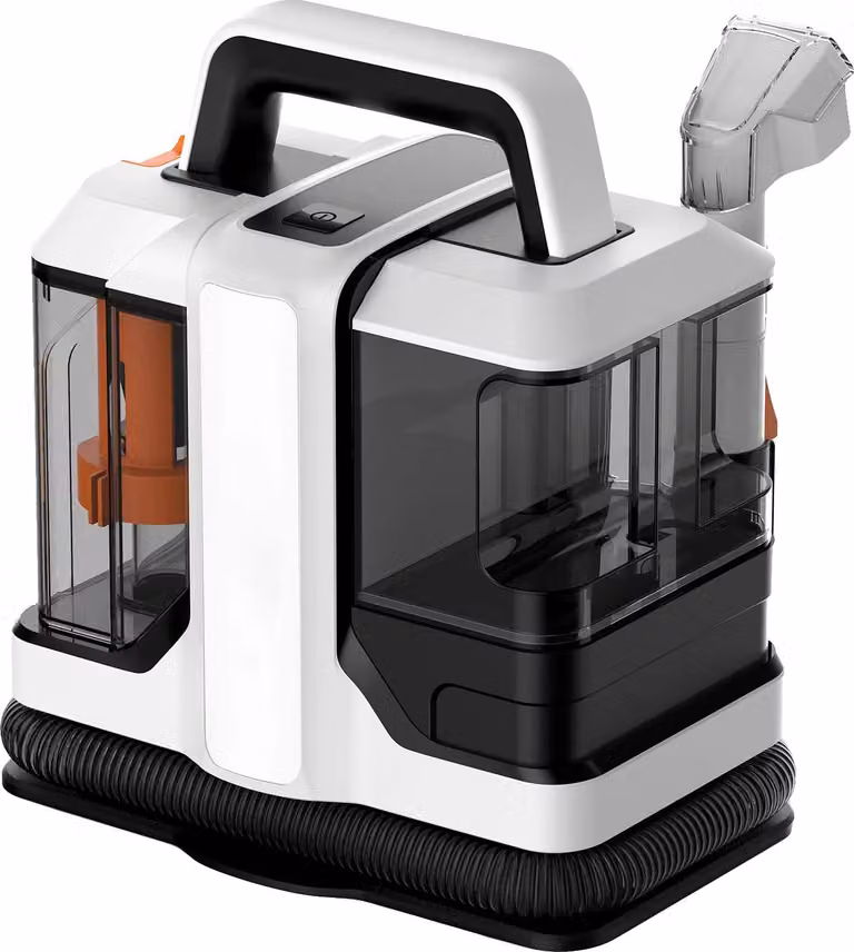Pulitore per tappeti portatile, design manuale, funzionalità bagnato e asciutto, 750 W 15 KPa