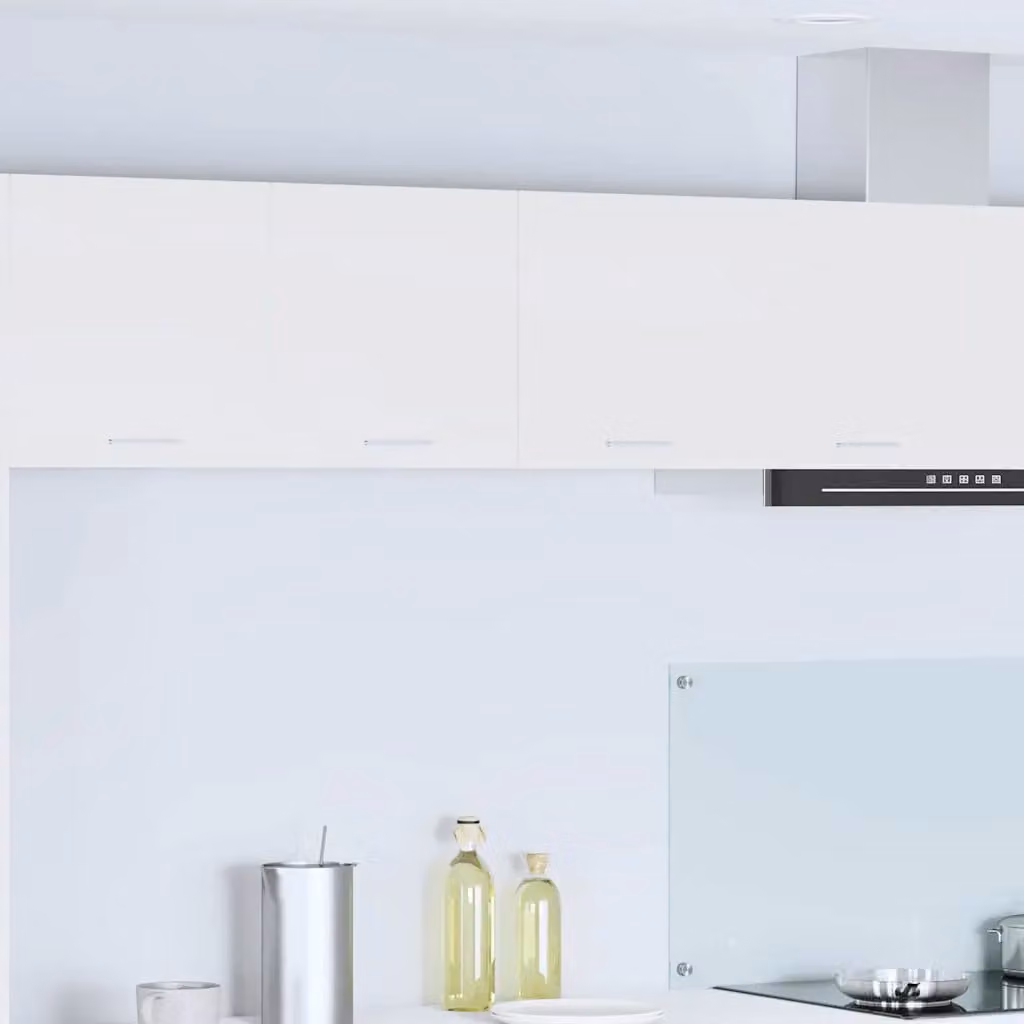 vidaXL Armadio pensile da cucina moderno in MDF bianco L 80 x P 31 x H 40 cm