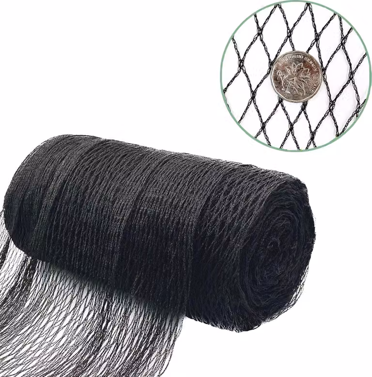 Rete di protezione per uccelli, 2,3x20 m, maglia da 1,5 cm, polietilene, senza nodi, per giardino, laghetto, koi pond