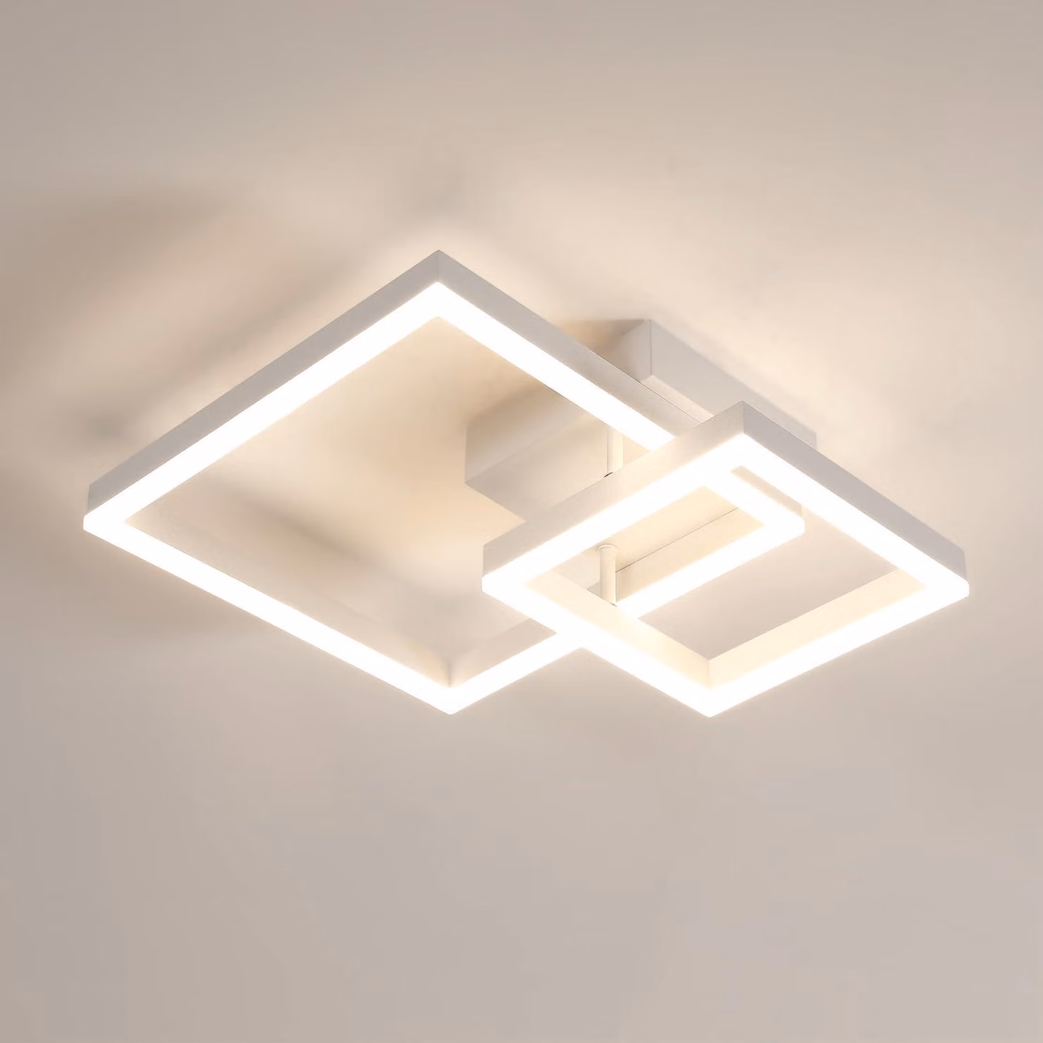 Lampada da soffitto a LED Osairous, design moderno, 36W, 4050LM, 4500K, colore bianco – bianco caldo/neutro 4500K