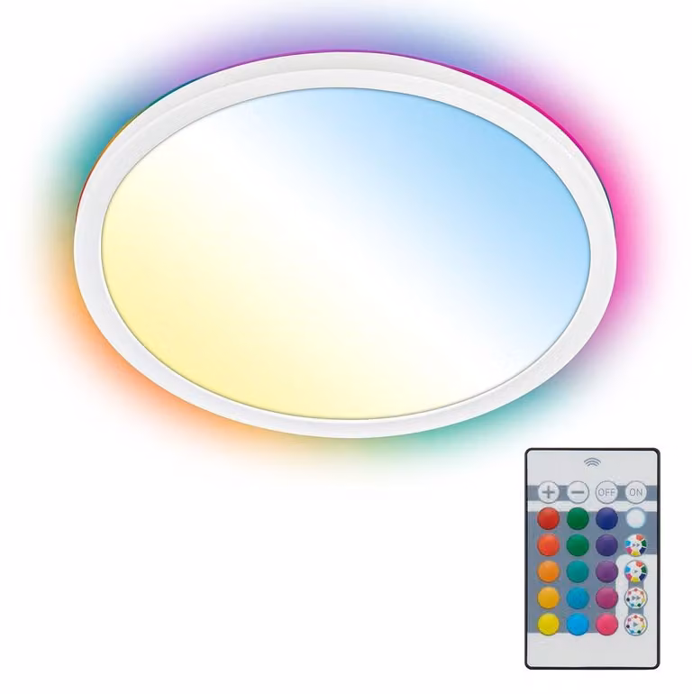 Plafone LED faretto 3xGU10 3000K orientabile 12W nichel opaco Briloner