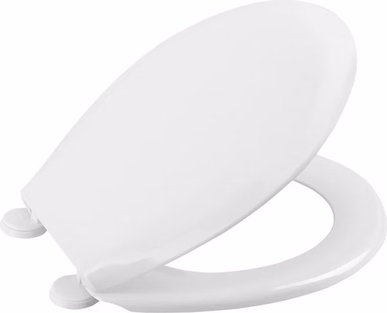 Sedile per WC Uran, in materiale duroplastico, universale, bianco