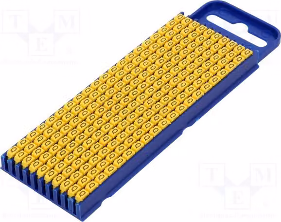 200 etichette per cavi e conduttori, adatte per dimensioni da 2,8 a 3,8 mm, codice prodotto 561-02174. Etichette per cavi