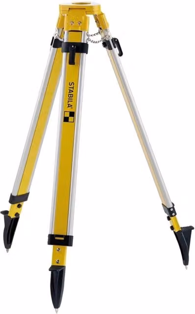 Treppiedi Stabila BST-S in alluminio giallo, Altezza: 100–160 cm