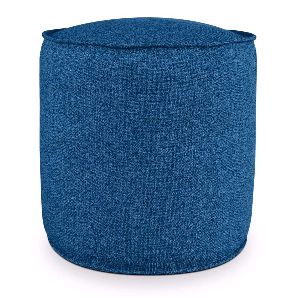Pouf Rotondo da Interno & Esterno Piuma XL Blu