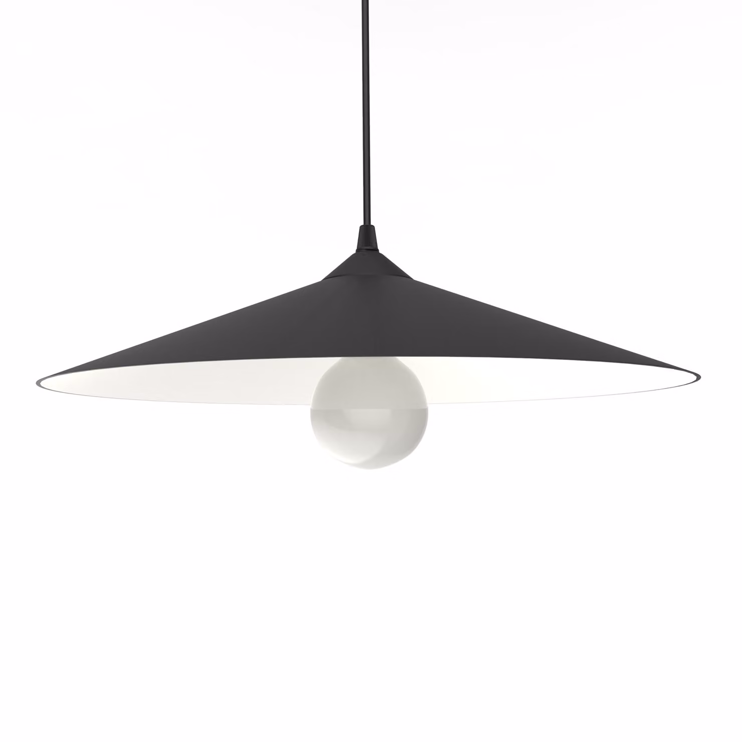 Lampada A Sospensione Chapeau Bicolore