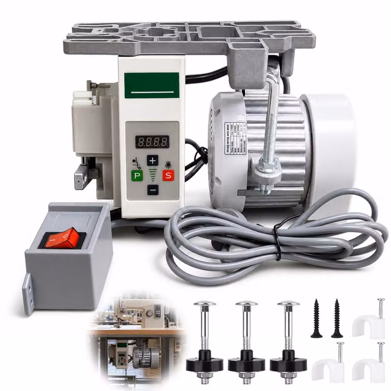 Servomotor 750 W, 220 V, 200-6500 U/min, stufenlos regelbar