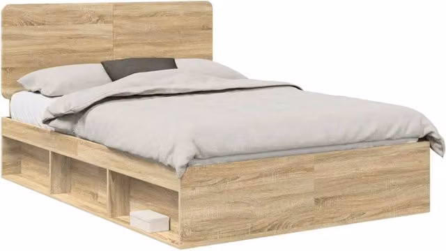 Letto matrimoniale | Letto per adulti | Struttura del letto Sonoma 140 x 200 cm Pino massello