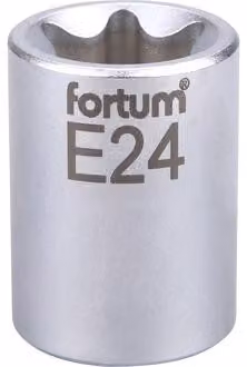 Fortum (4700705) testa a Esagono TORX interna 1/2 E 24 L 38mm 61CrV5
