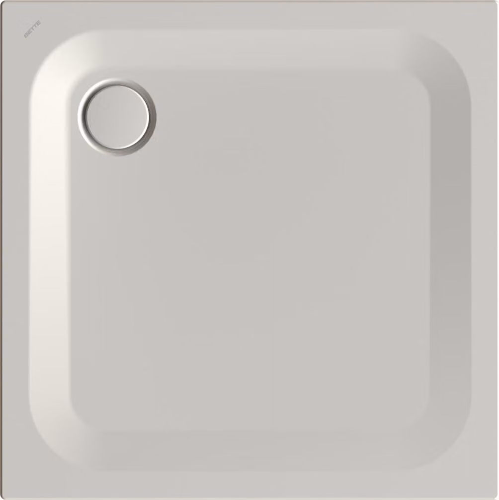 BetteUltra receveur de douche rectangulaire avec support de baignoire minimum, 900x900x25mm, 5930-423T1, 5930-423T1
