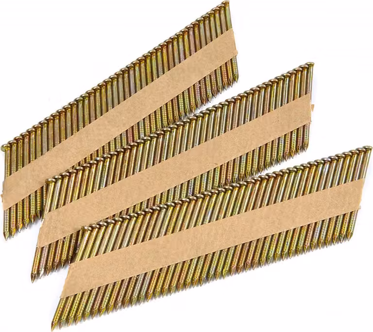 Set di chiodi zincati per chiodatrice pneumatica