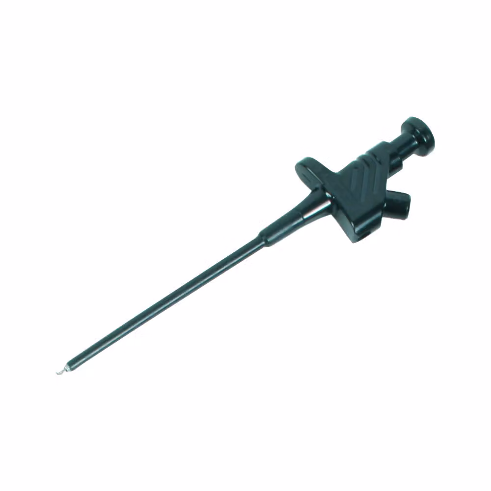 Sonda di prova a pinza Hauffe KLEPS 30, 4 mm, nero 930 113-100 (clip a coccodrillo)