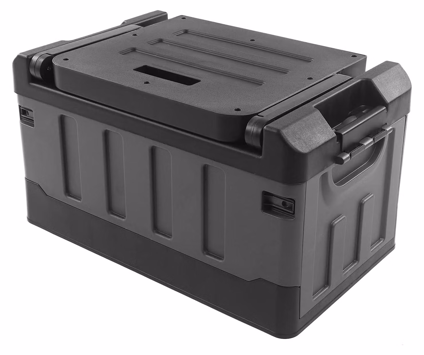 Contenitore pieghevole da 70 litri per auto, 2 in 1, con una capacità di carico di 200 kg